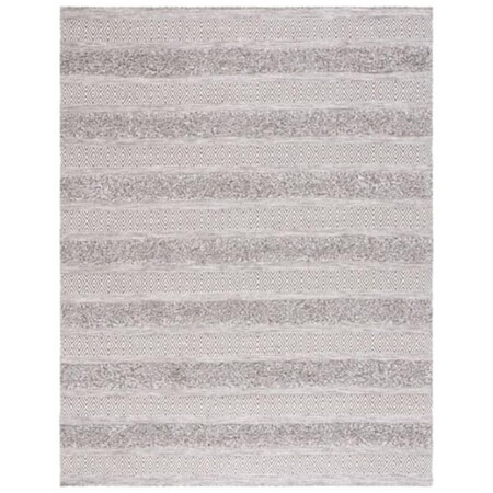 Safavieh 6 x 6 ft. Vermont Round Hand Woven Rug; Brown & Ivory VRM903T-6R
